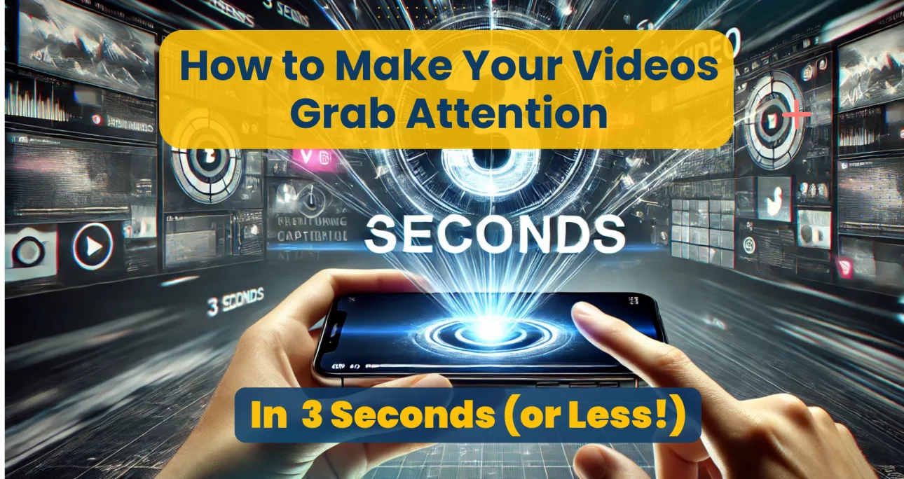 How to Make Your Videos Grab Attention in 3 Seconds (or Less!)