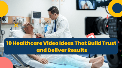 Creative marketing video strategy session